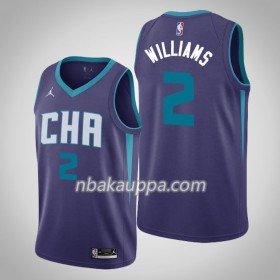Charlotte Hornets Marvin Williams 2 Jordan Brand 2019-2020 Statement Edition Pelipaidat Swingman - Miesten